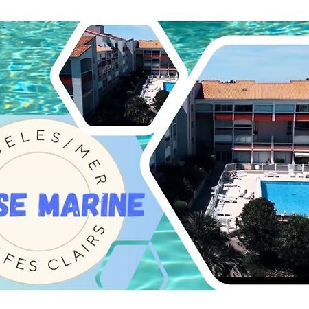 La Brise Marine ~ 300M Mer~Piscine~Clim~Wifi~Calme 아르젤레쉬르메르 외부 사진